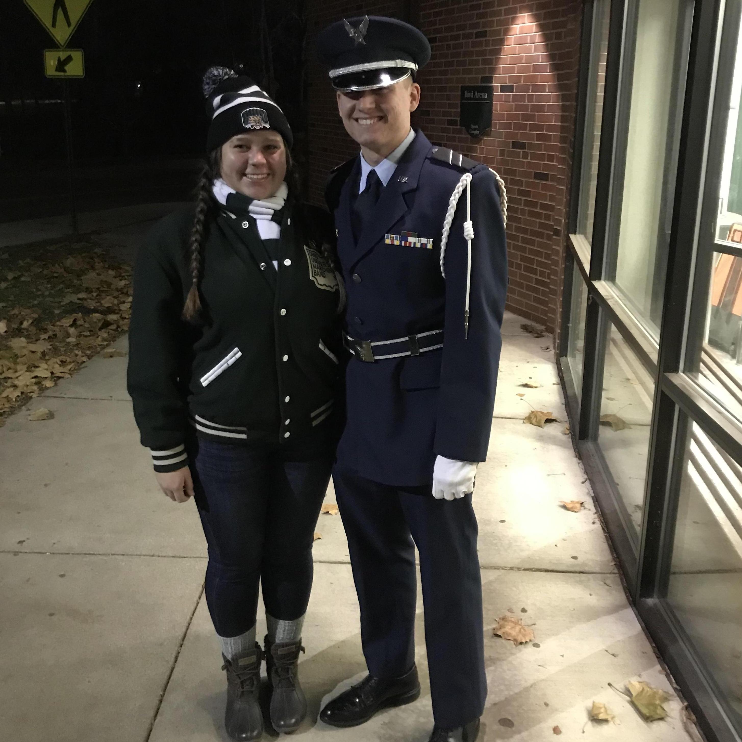 Fun hockey game in Athens, OH!