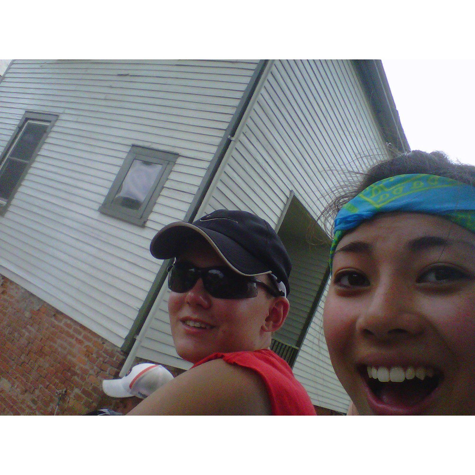Where it all started! The youth group trip where we scraped paint off a house for 7 hours in Lynchburg, VA