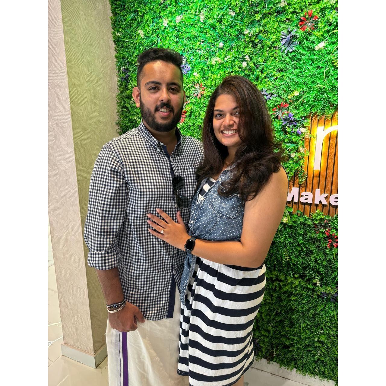 Jeffin & Cathy spent the day at RAS Salon. Who do you think spent more money?