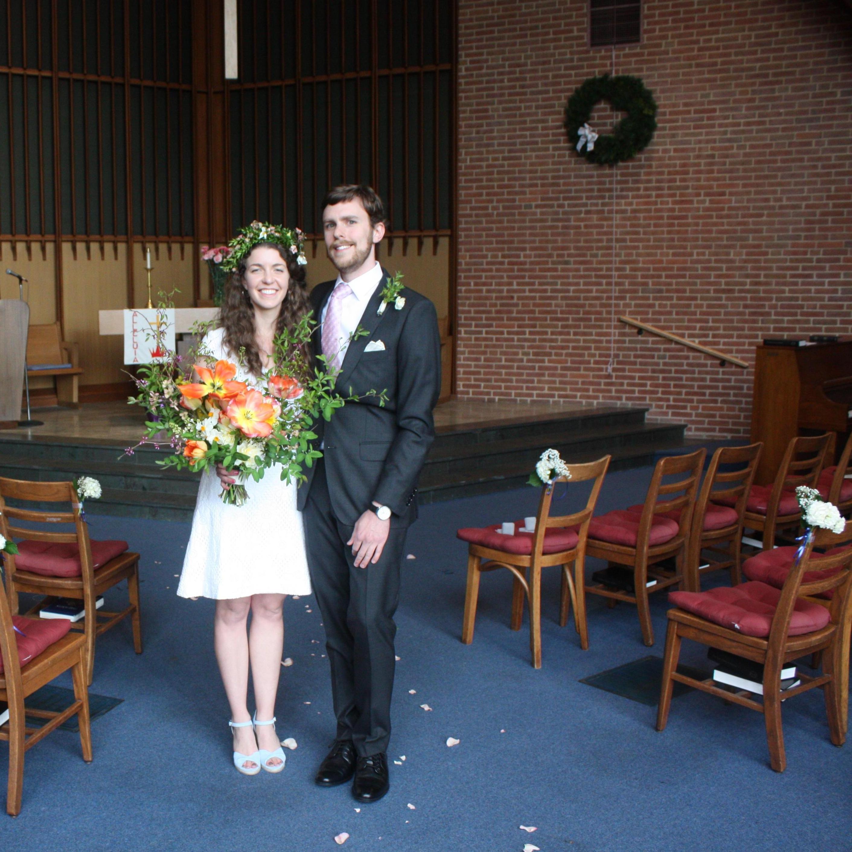 Our wedding, in the middle of the pandemic!