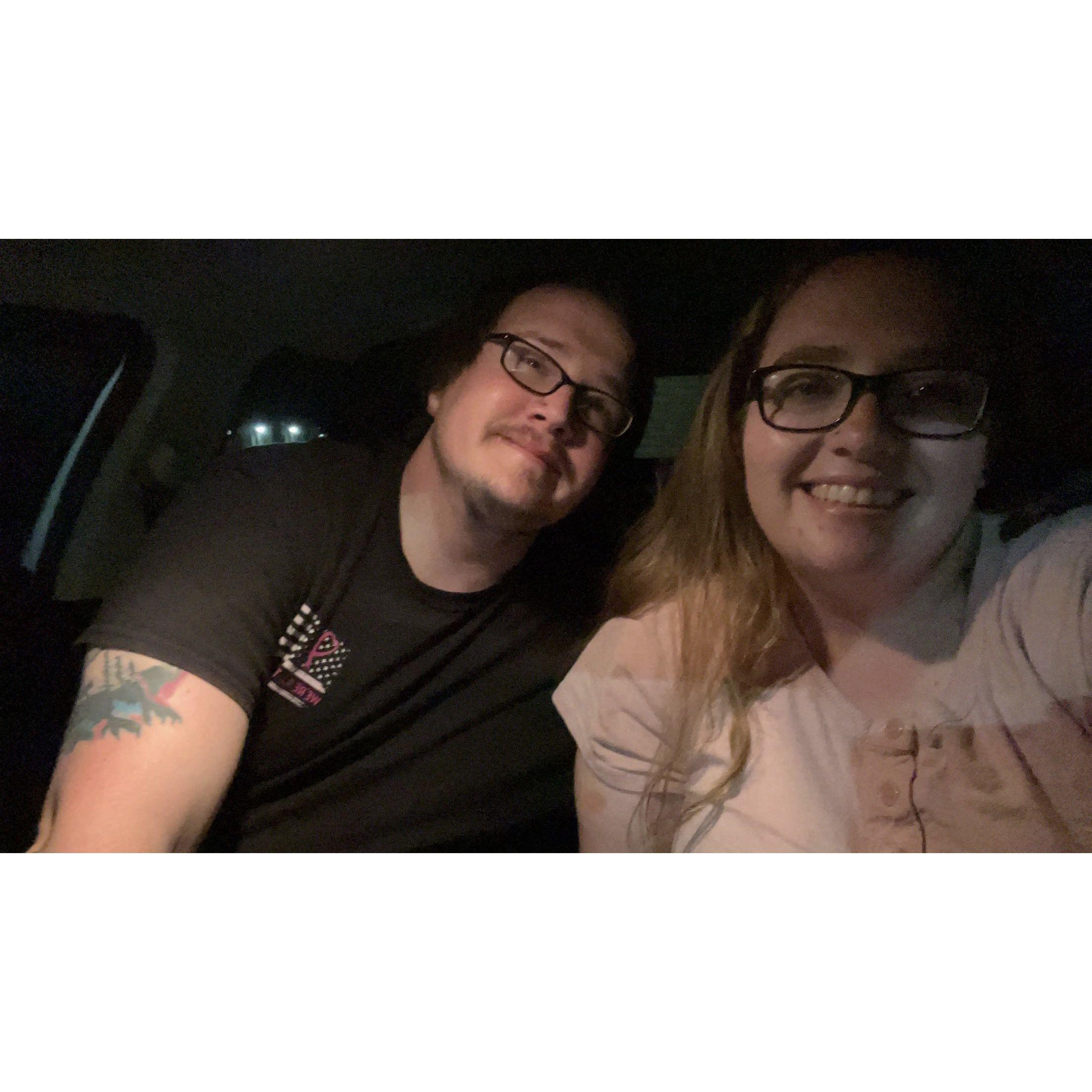 Our first picture together