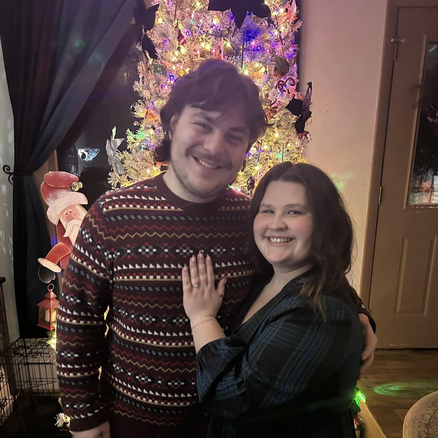 Our first Christmas engaged!