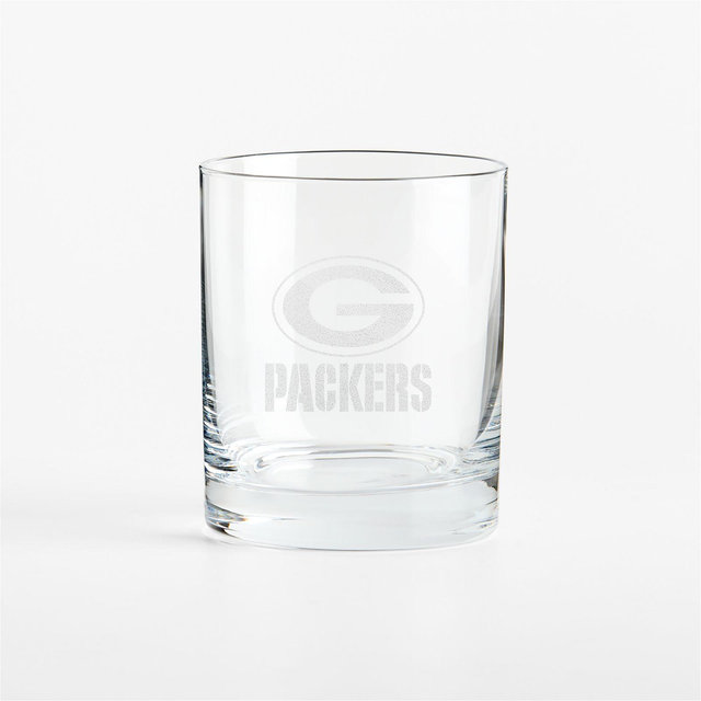 NFL Green Bay Packers Aspen 12-Oz. Double Old-Fashioned Glass, Set of 4
