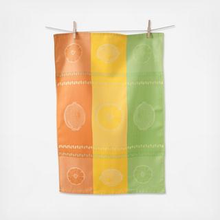 Citrus Jaquard Towel, Set of 2
