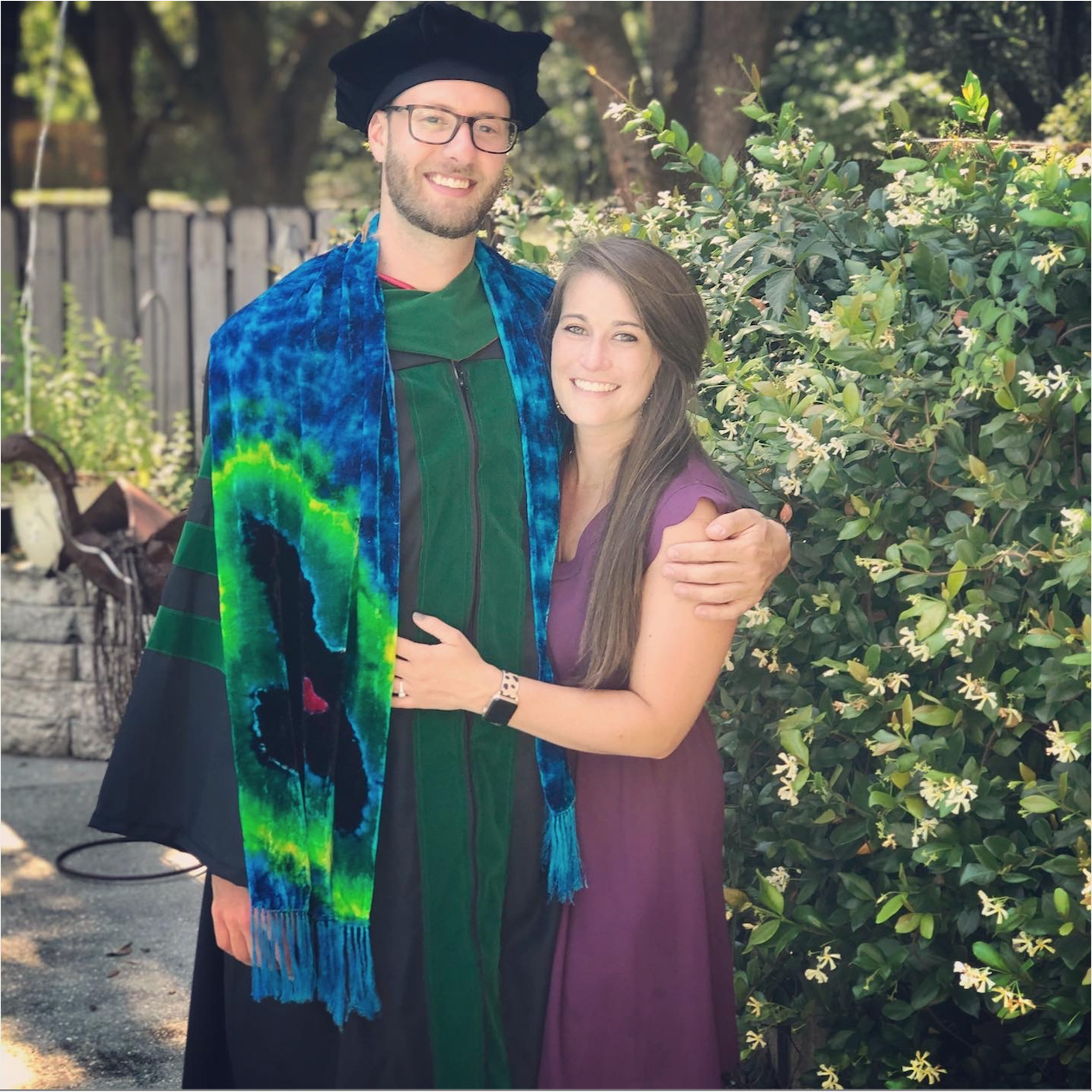 I couldn't have done it without her.