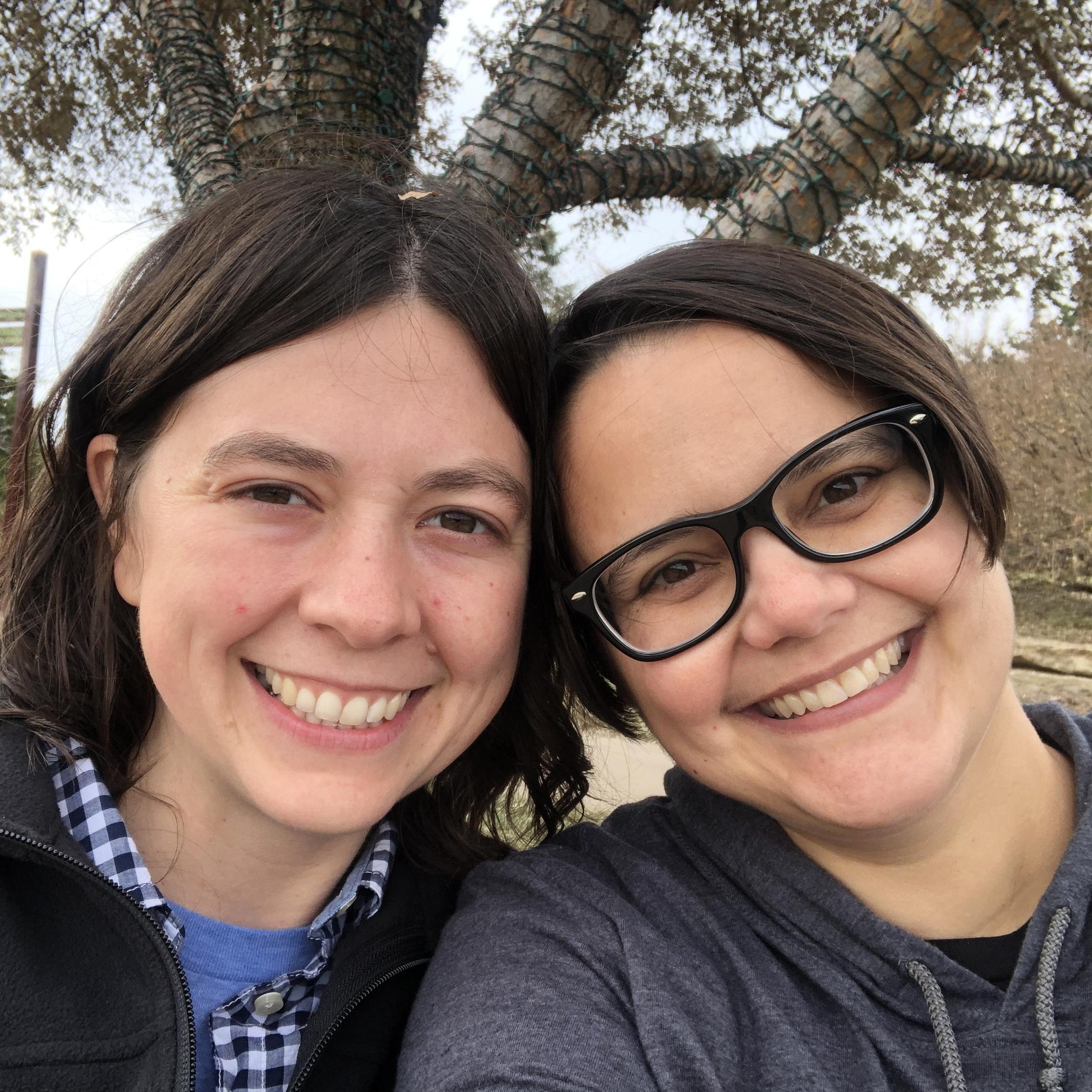 This was at the Overland Park Arboretum for Amy's Birthday!