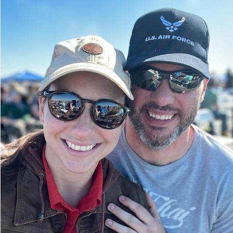 We are both fans of airplanes and all things aviation so we made it up north for an air show.