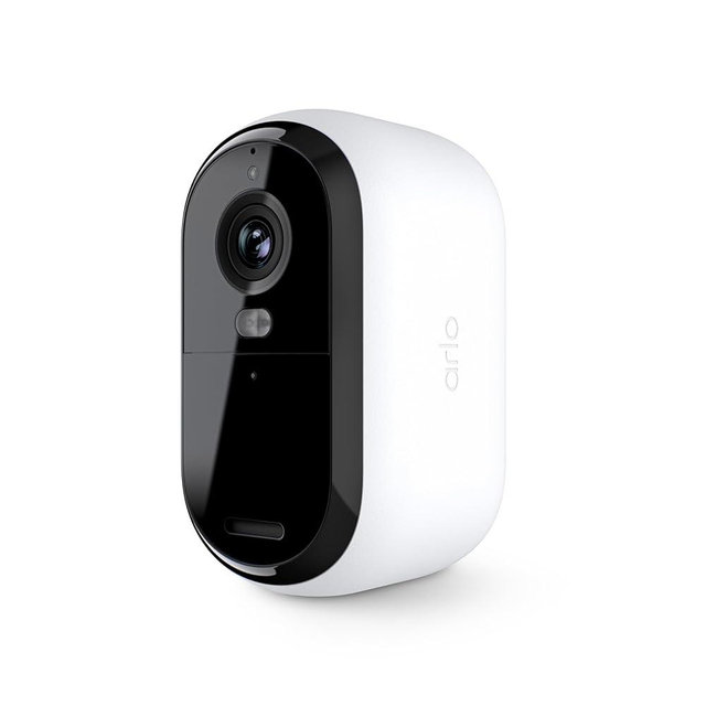 Essential Security Camera HD | Indoor - Outdoor | 2nd Gen | Wireless with Spotlight, 2-Way Audio, Color Night Vision, Live Stream, Motion Activiation, Real Time Notifications - White, 1 Cameras
