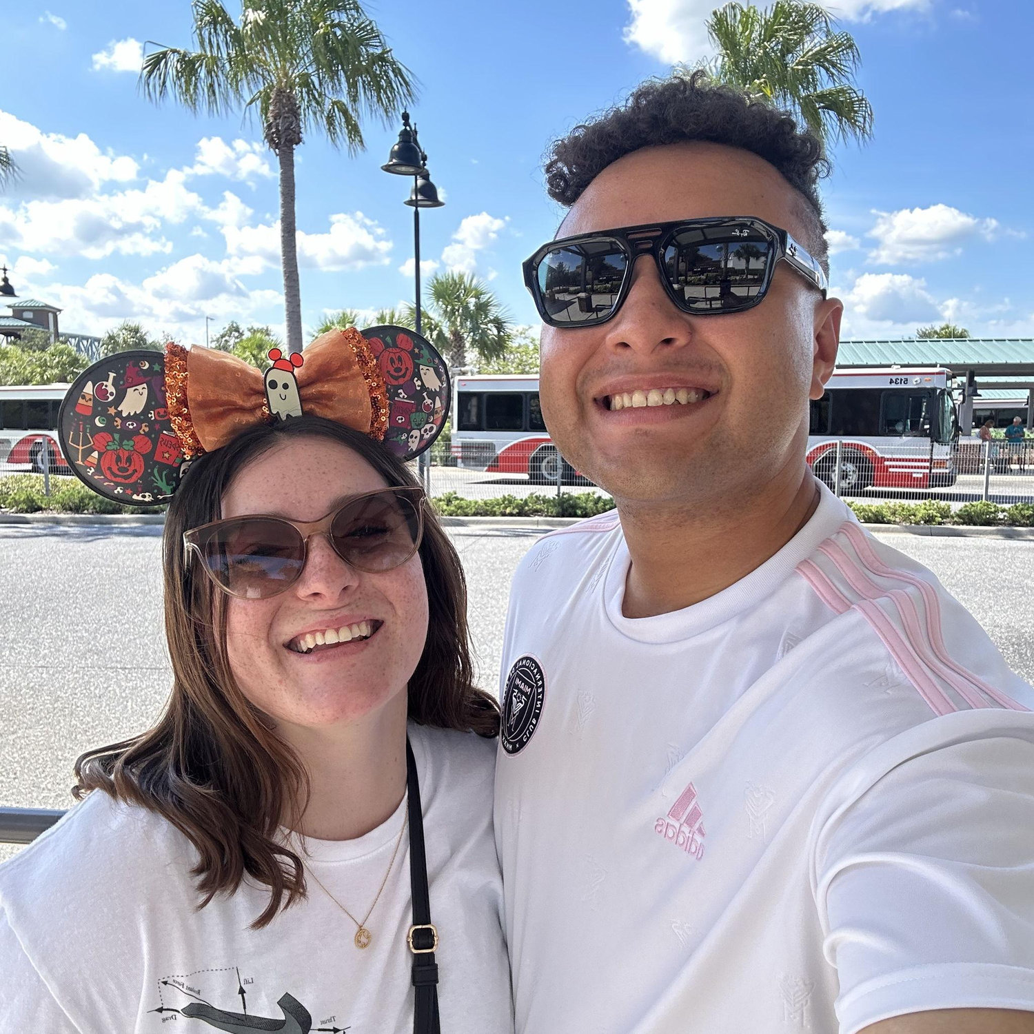 One of our many theme park dates