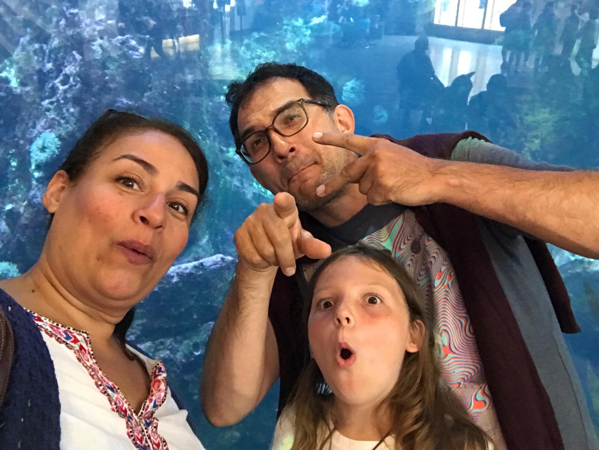 Long Beach, California. Aquarium. Family vacations are the best!