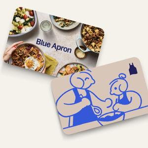 Blue Apron Meal Service Gift Card