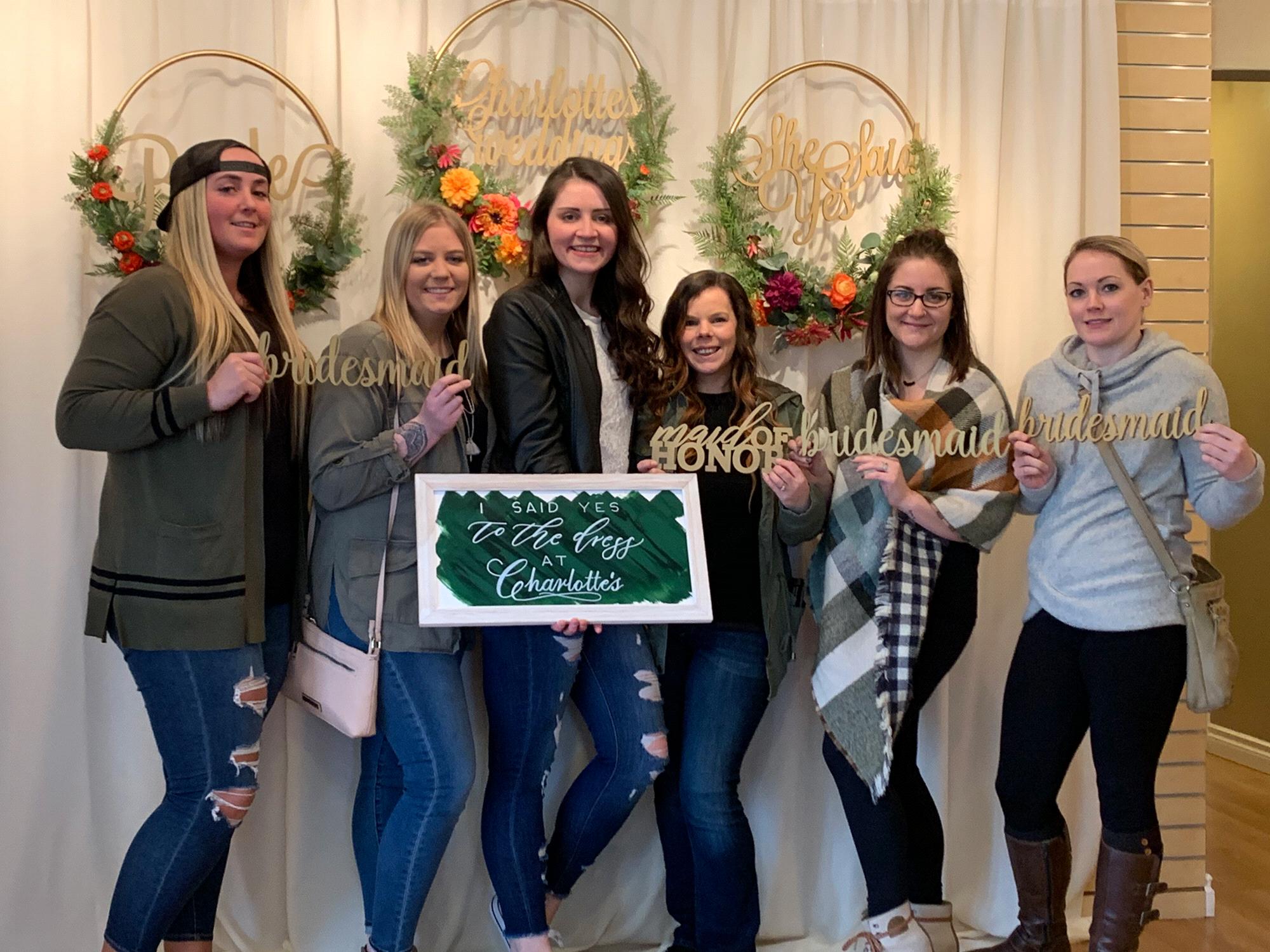 Britny said YES to the dress.