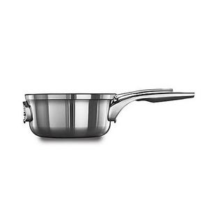 Calphalon® Premier™ Space Saving Stainless Steel 2.5 qt. Saucepan with Lid