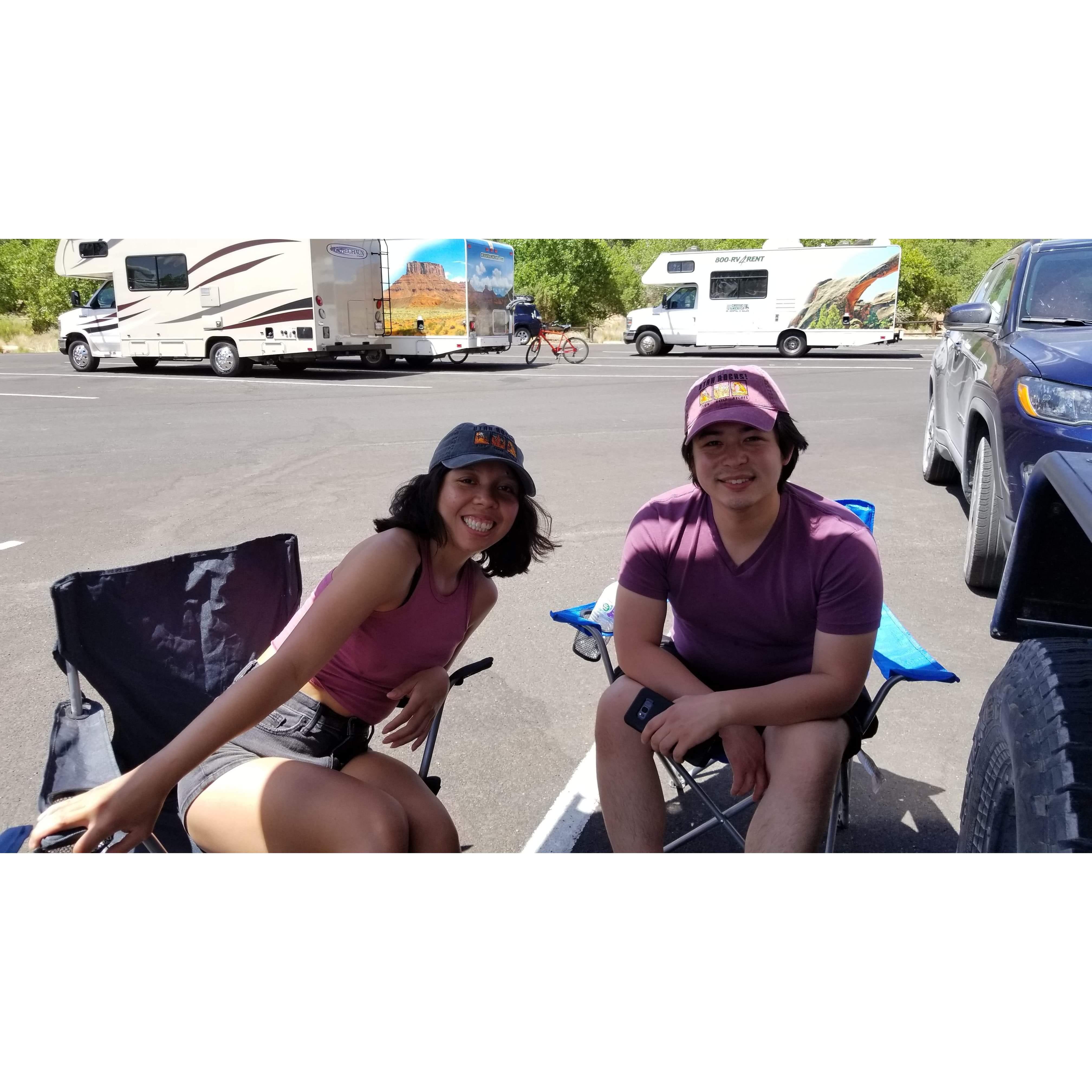 Camping buddies for life!