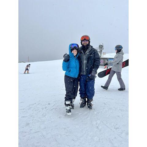 One of many ski trips