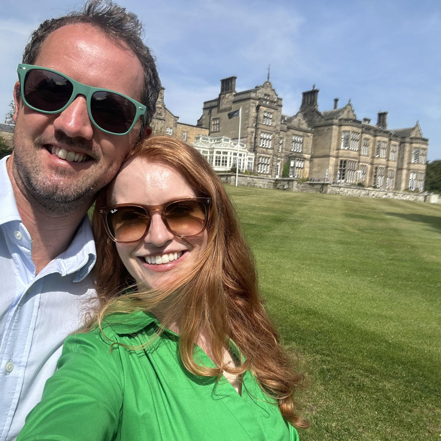 Heather's birthday at Matfen Hall!