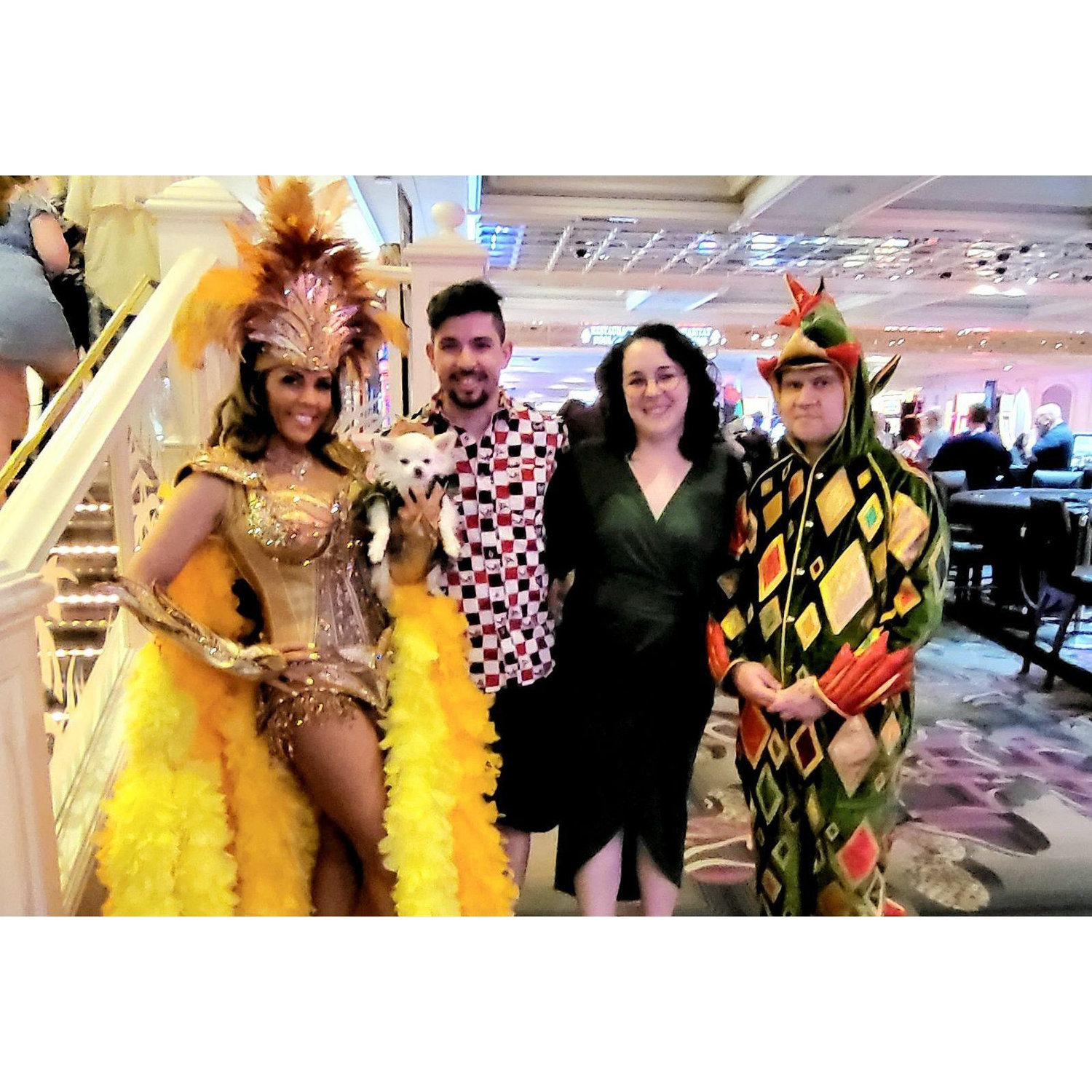On our first Vegas trip we found our favorite show in Piff the Magic Dragon!