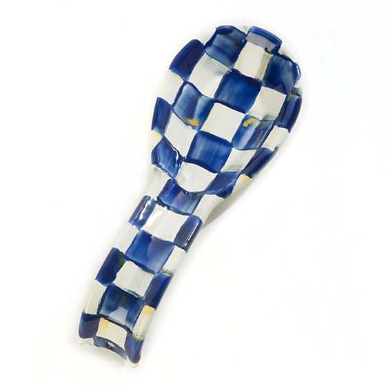Royal Check Enamel Spoon Rest
