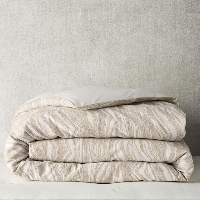 Hudson Park Collection Marbled Sand Duvet Cover, King - Exclusive