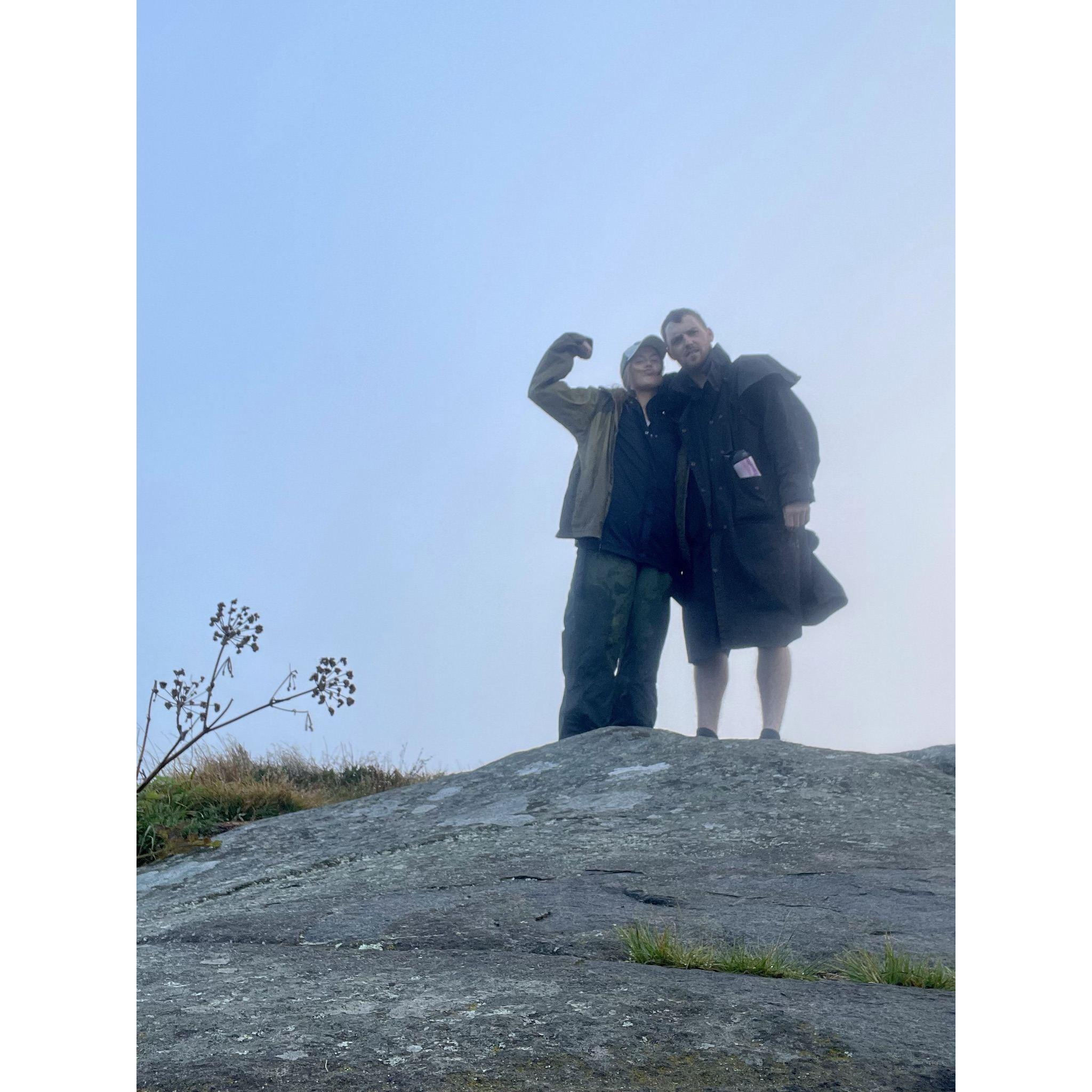 A foggy and cold hike in Carver's Gap, along the North Carolina and Tennessee border. The weather was much colder than we planned in the mountains that morning, so we had to get creative to stay warm.