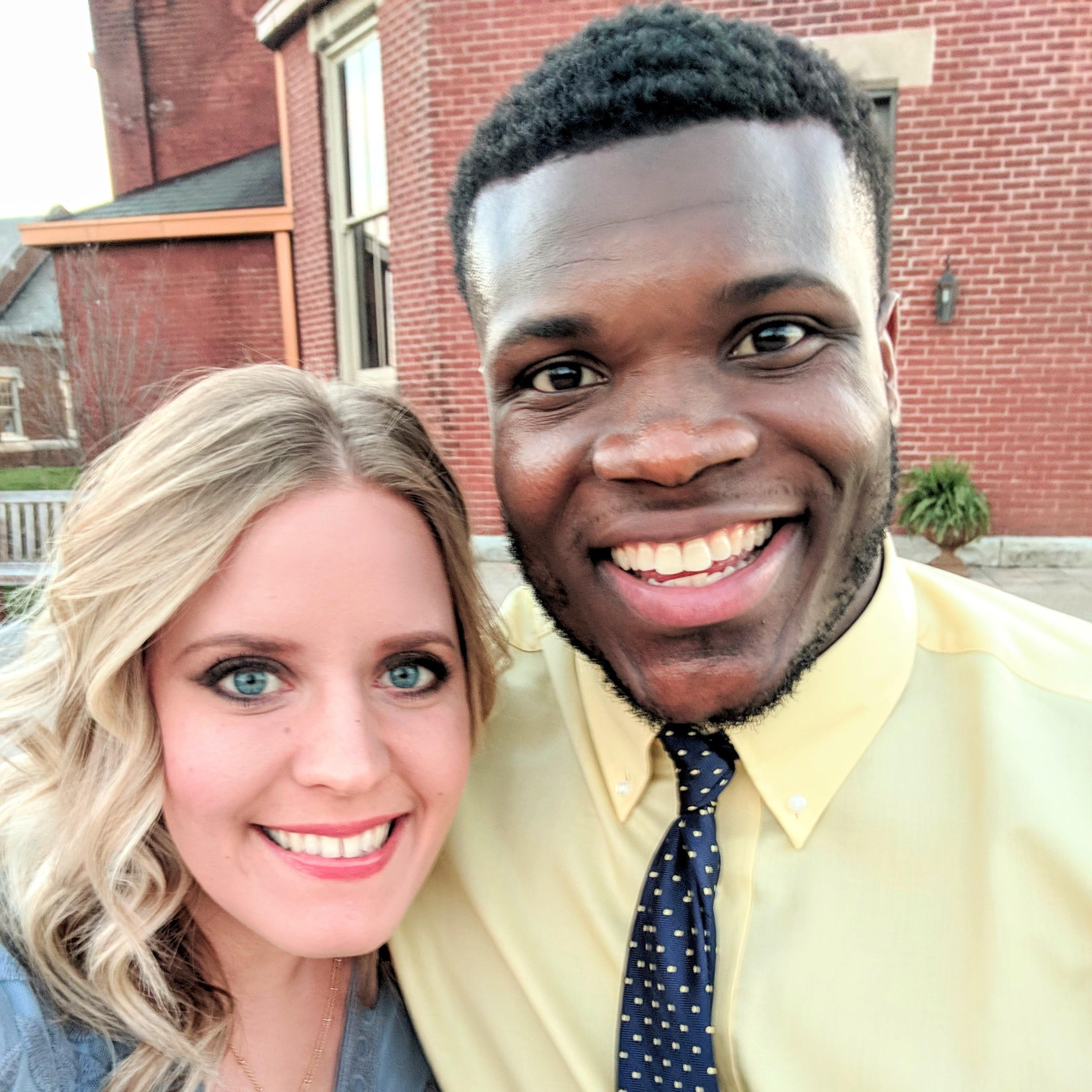 Wedding date in April