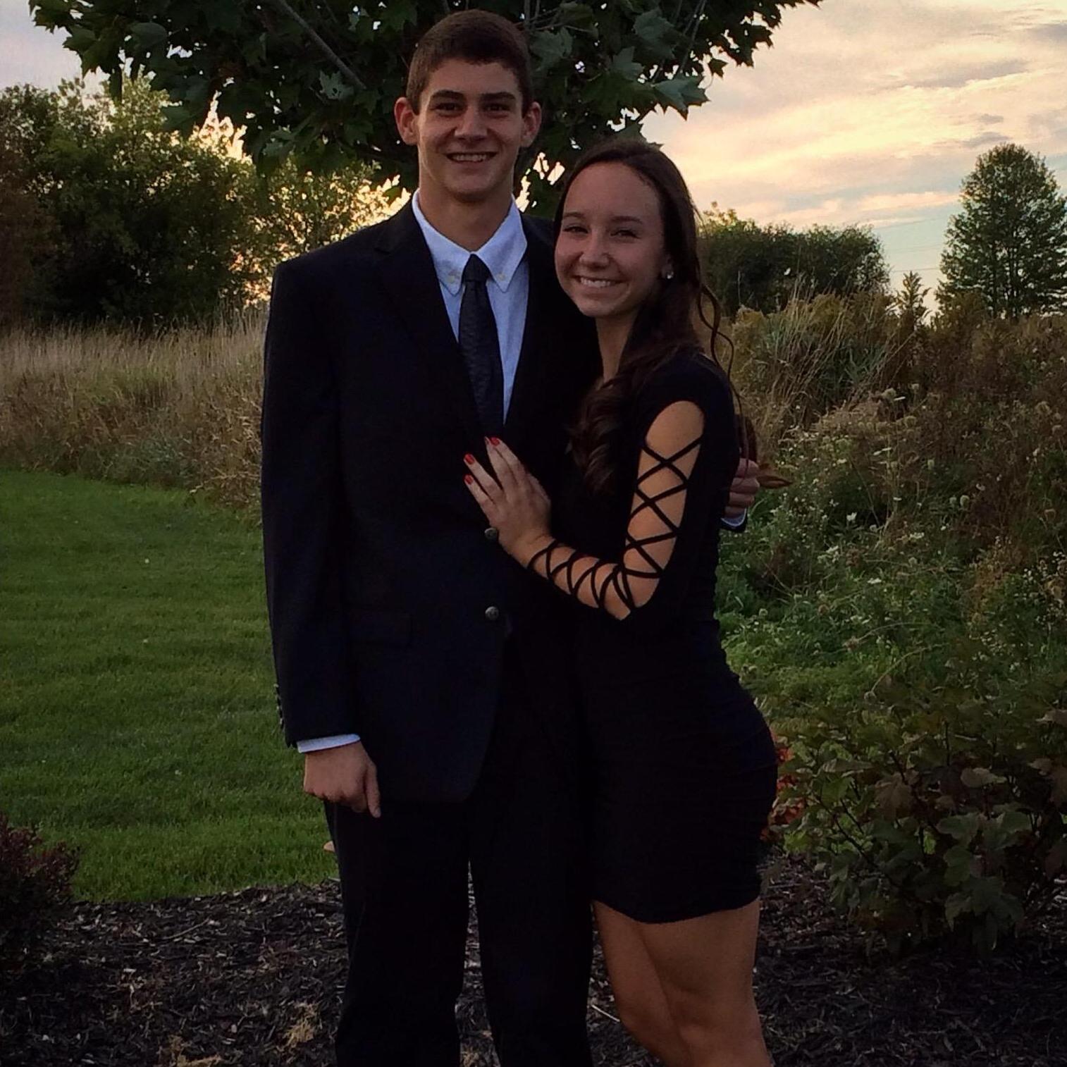 Zach's high school senior year homecoming dance