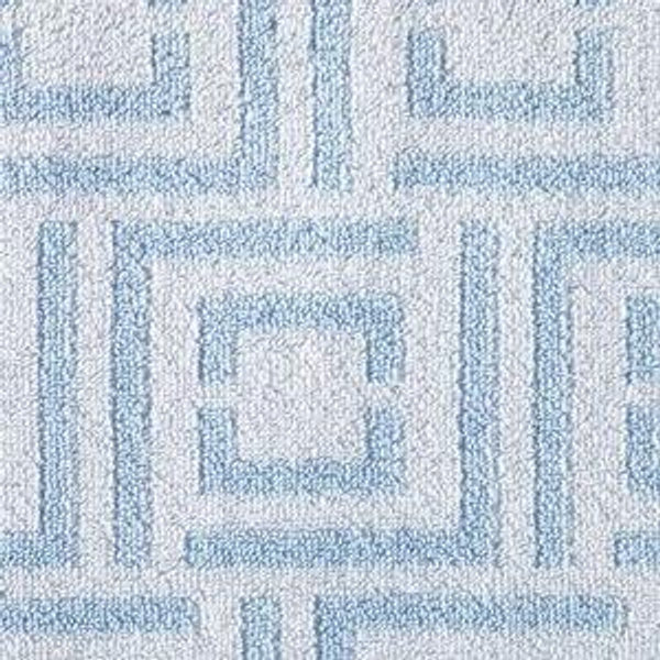 Liz Claiborne Signature Plush Logo Bath Towel - Light Sky