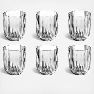 Mesa Acrylic Stemless Glass, Set of 6