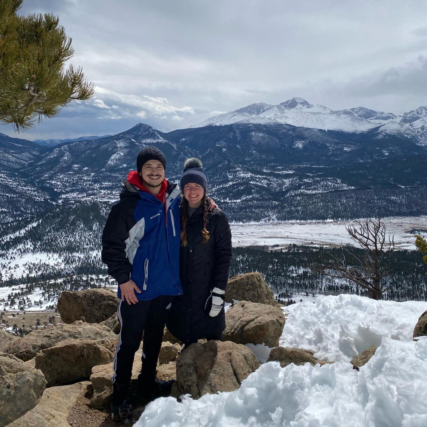 Rocky Mountains Colorado, March 2024.