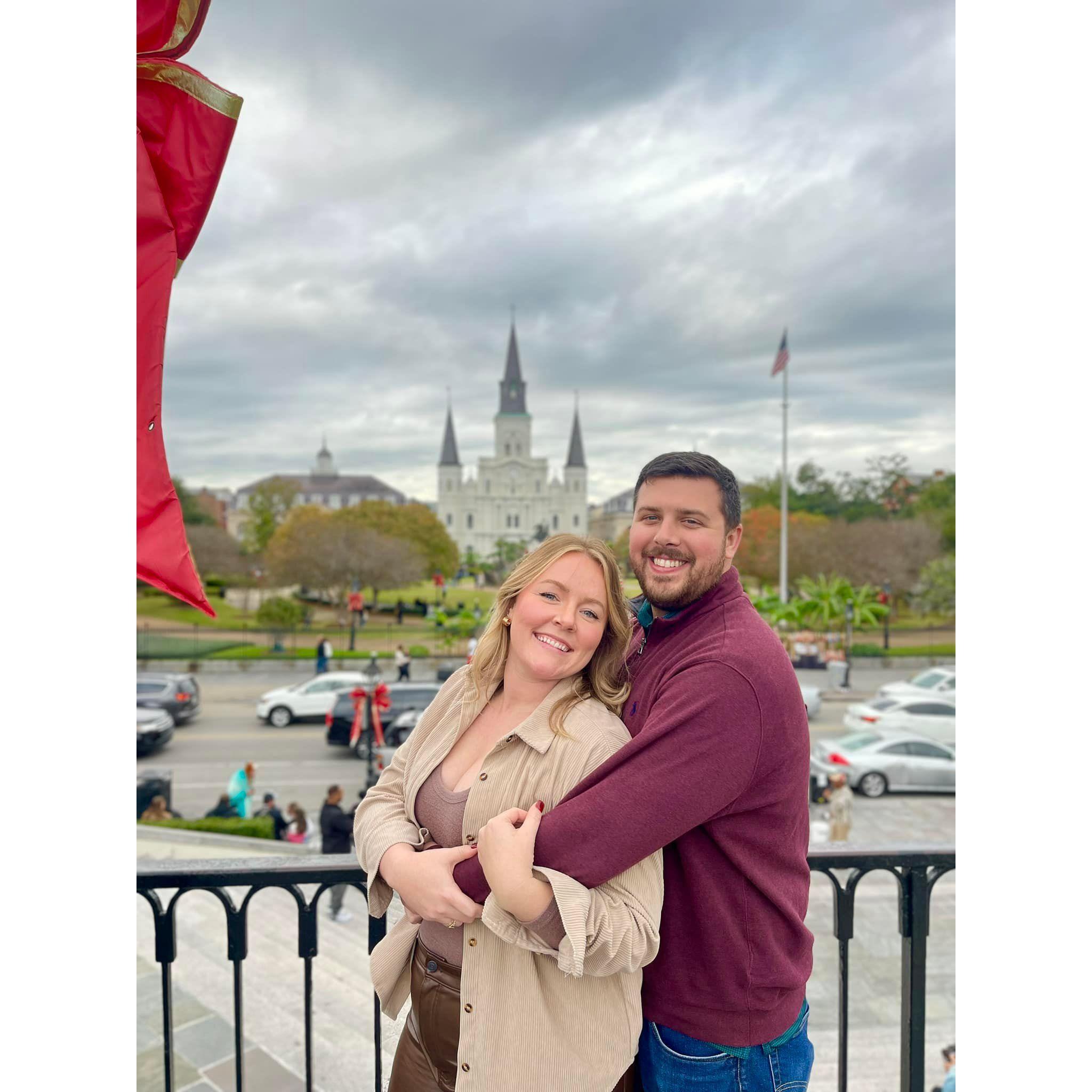 Thanksgiving in New Orleans, 2023. We spent a whole day in the WW2 Museum.