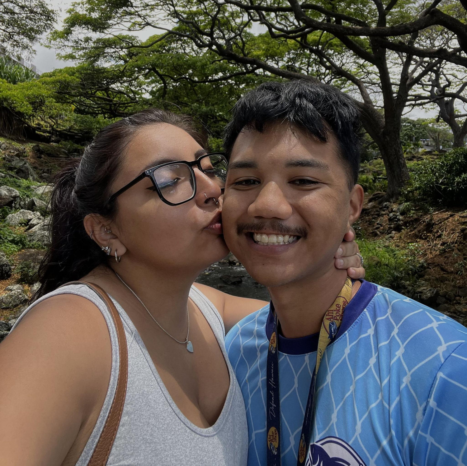 We went for walk in the park!