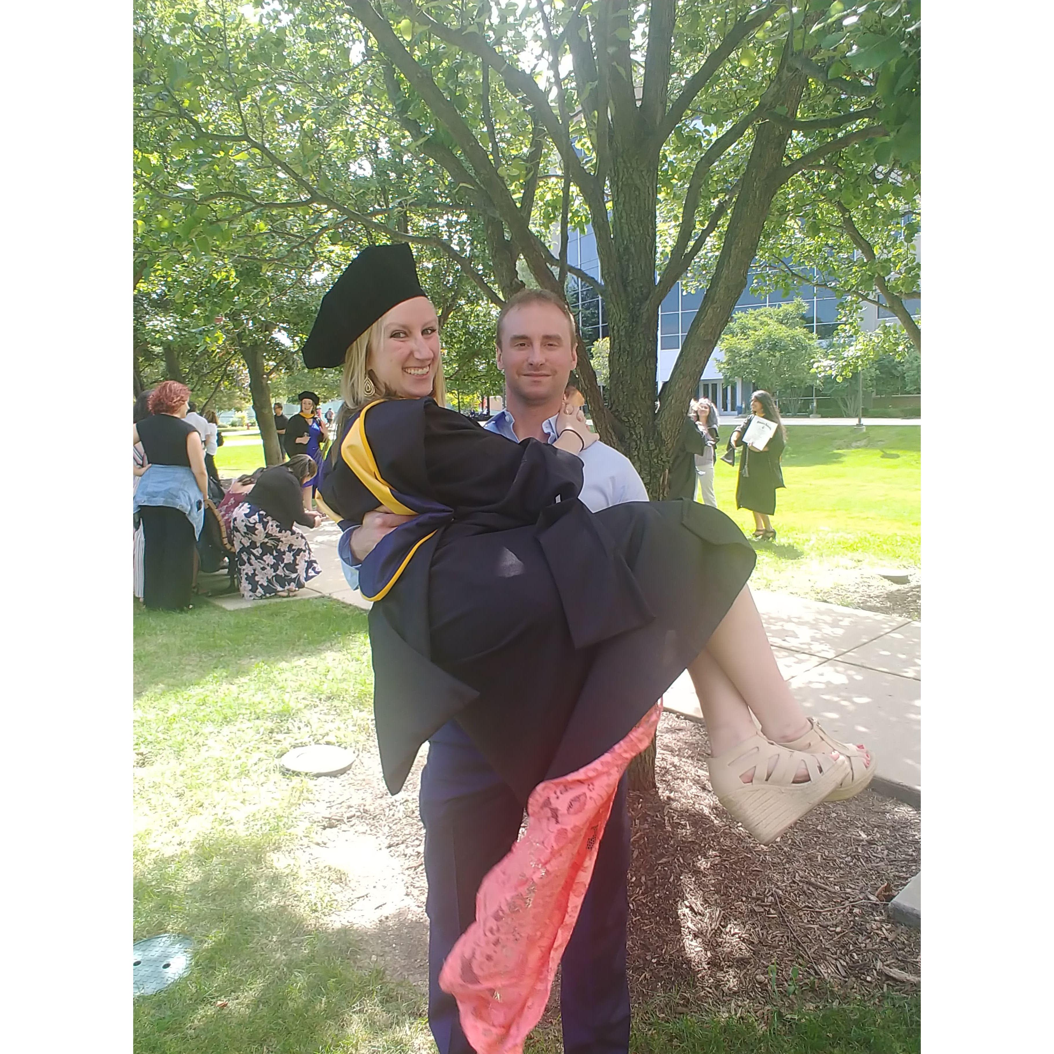 Nicole's PA school graduation