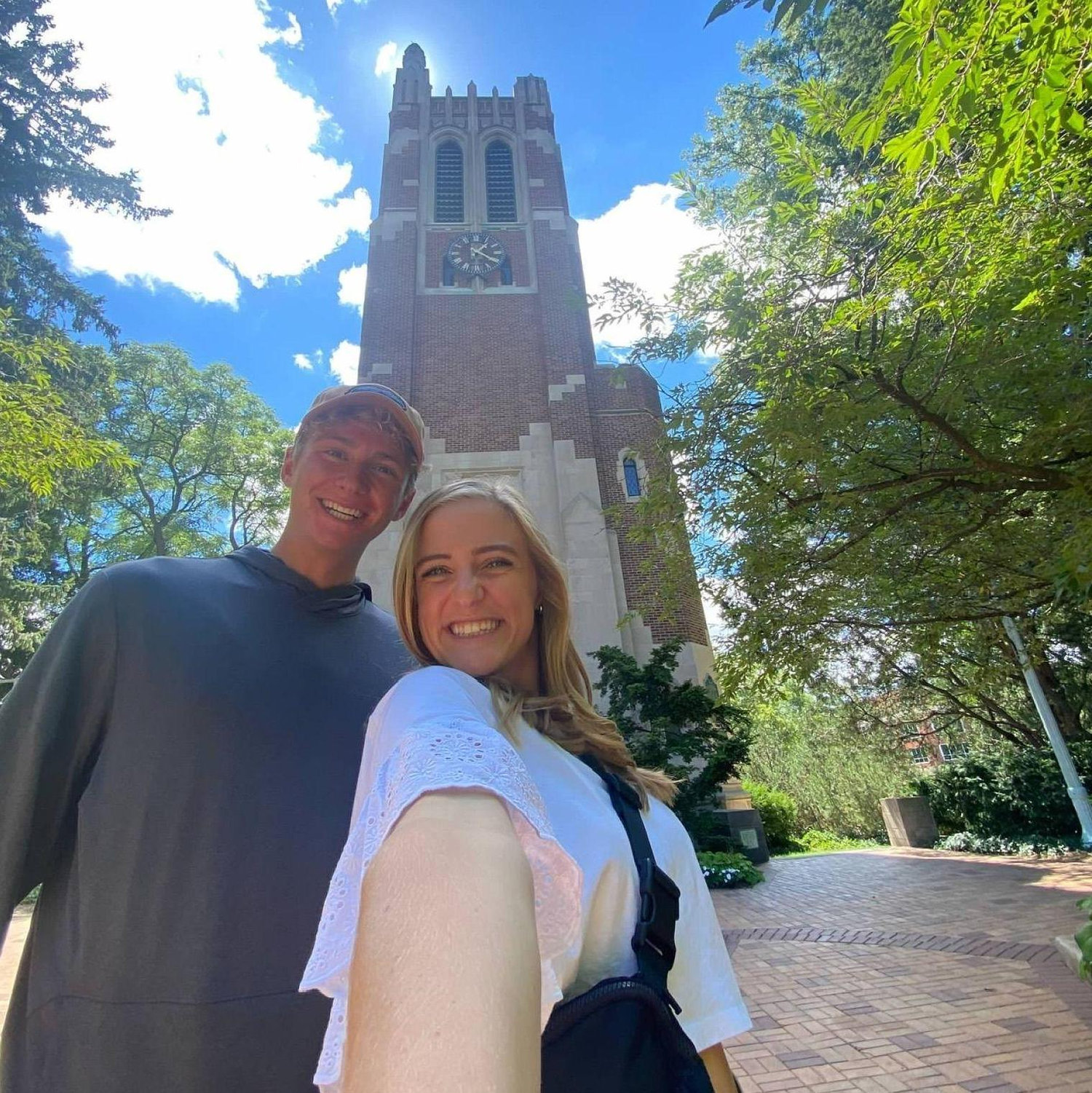 August 9 2022 - our first trip to MSU together
