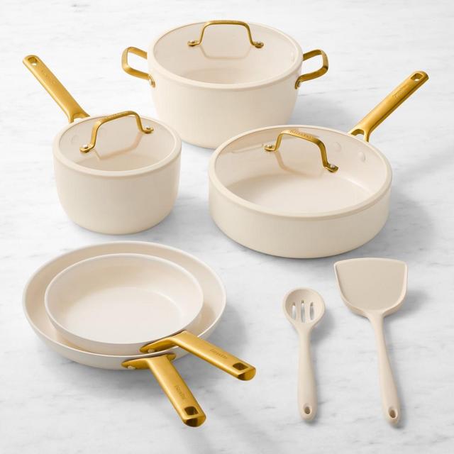 GreenPan™ Reserve Pro Ceramic Nonstick 10-Piece Cookware Set, Cream
