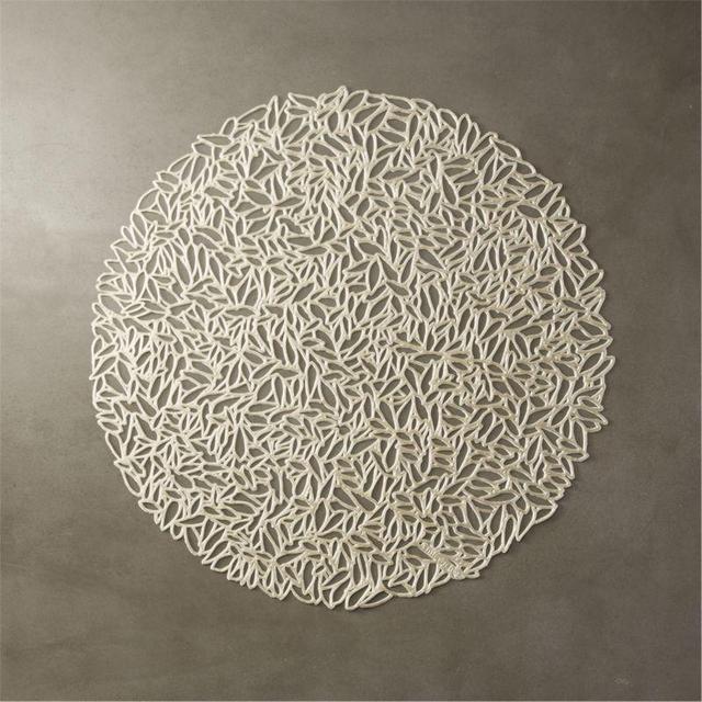 Chilewich ® petal champagne placemat