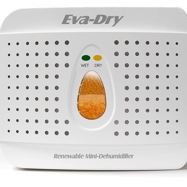 Eva-Dry Wireless Mini Dehumidifier, White (E-333)