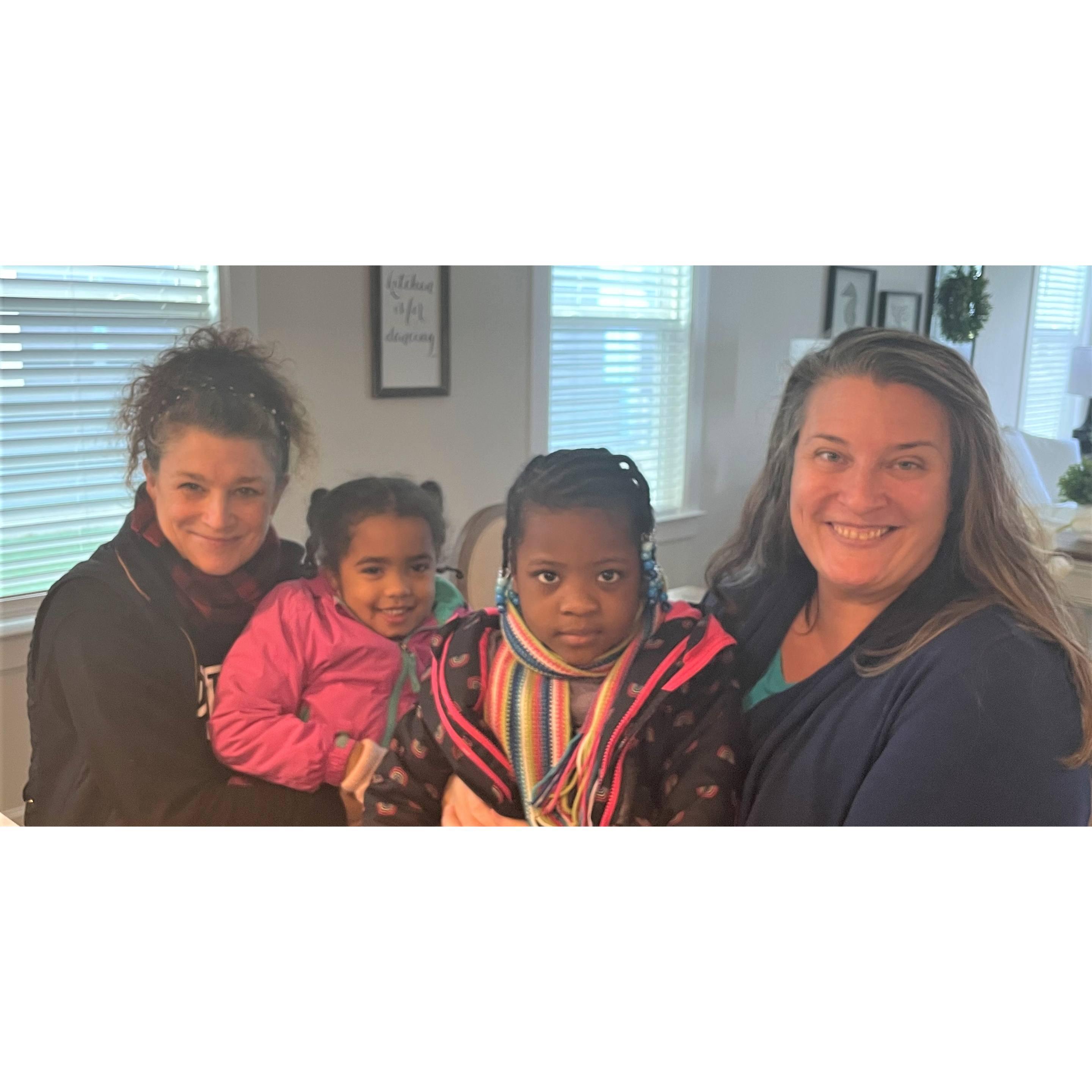 Marcia, Amy & daughters