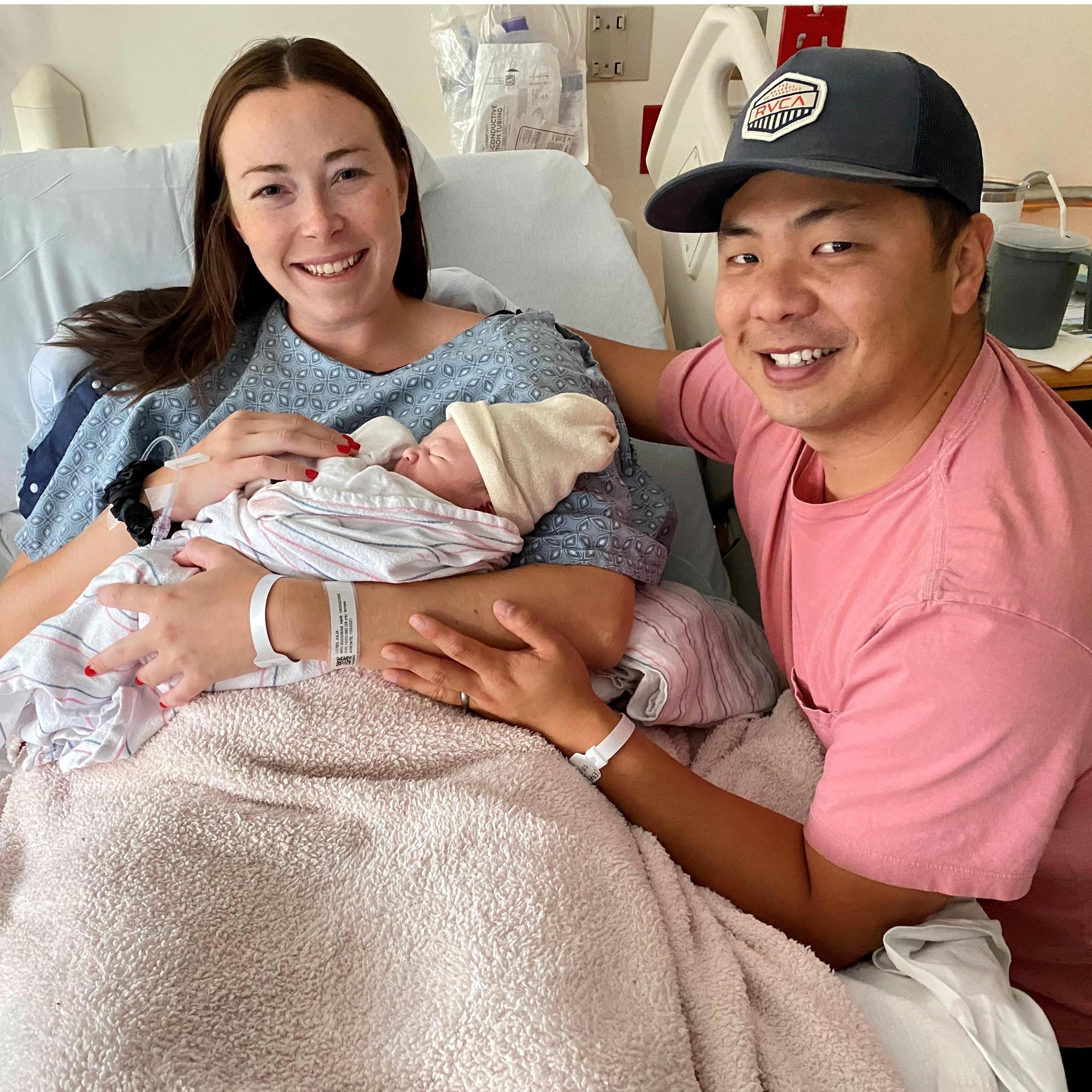 July 2021 - On the 20th of July, Drew arrived at 2:01PM! He was and still is the sweetest baby!
