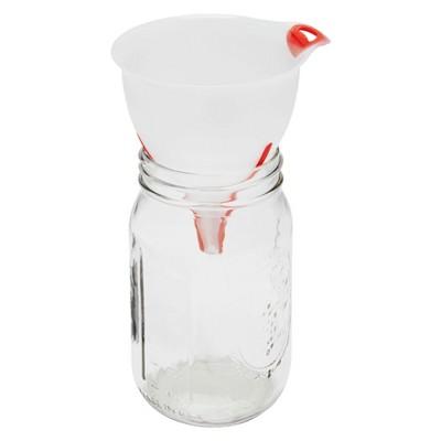 OXO 3pc Funnel Set Red