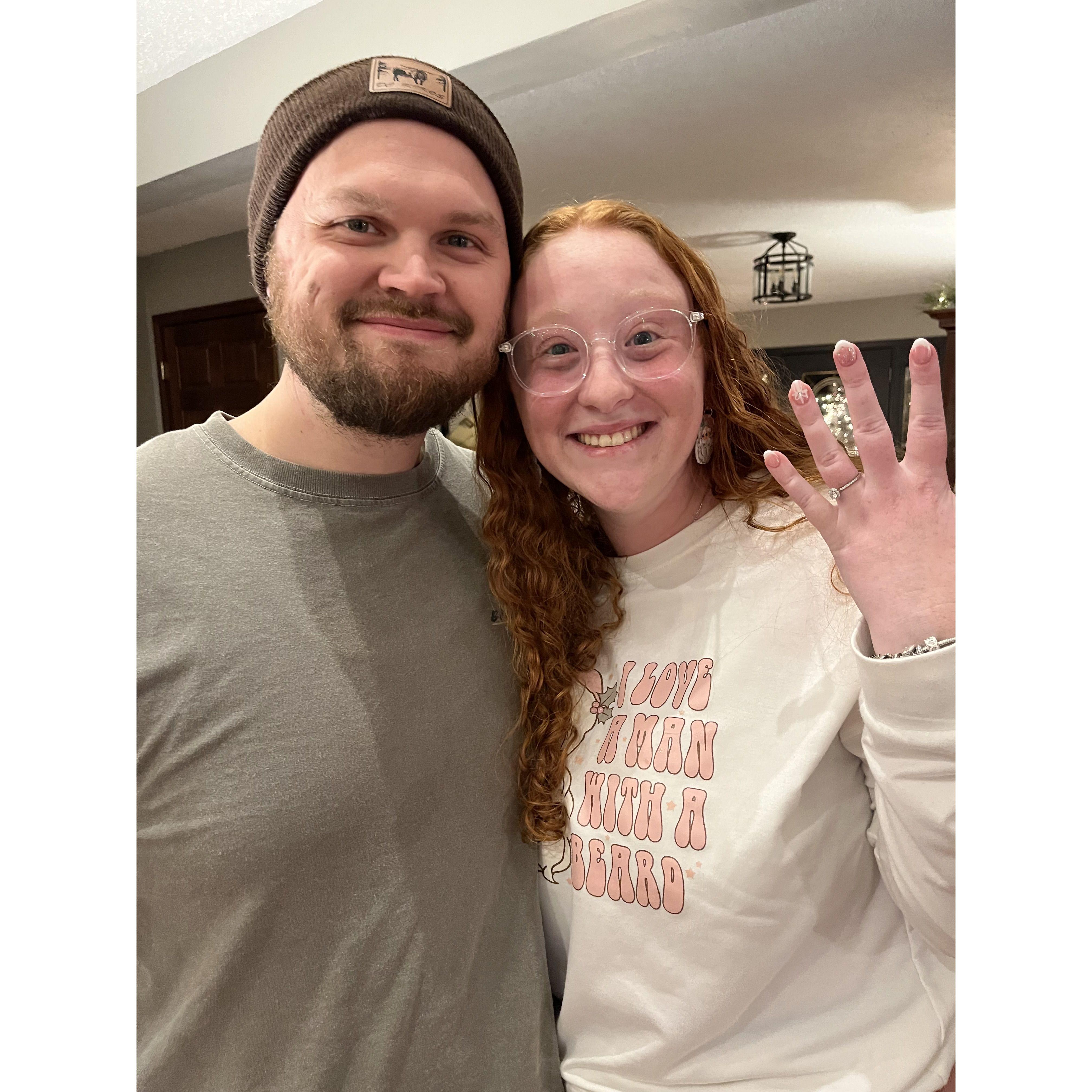 12/22/2024: First Christmas Engaged