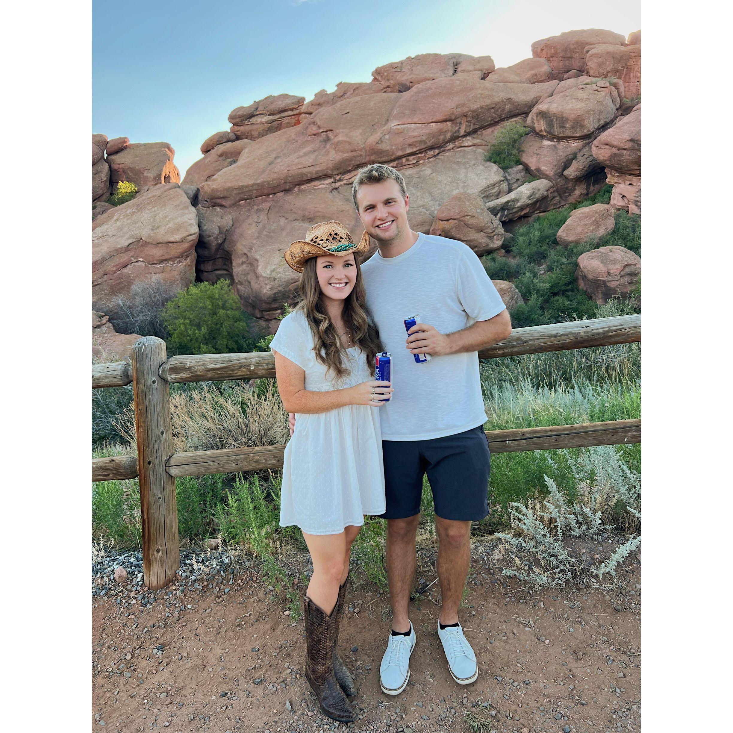 Thomas Rhett at Red Rocks