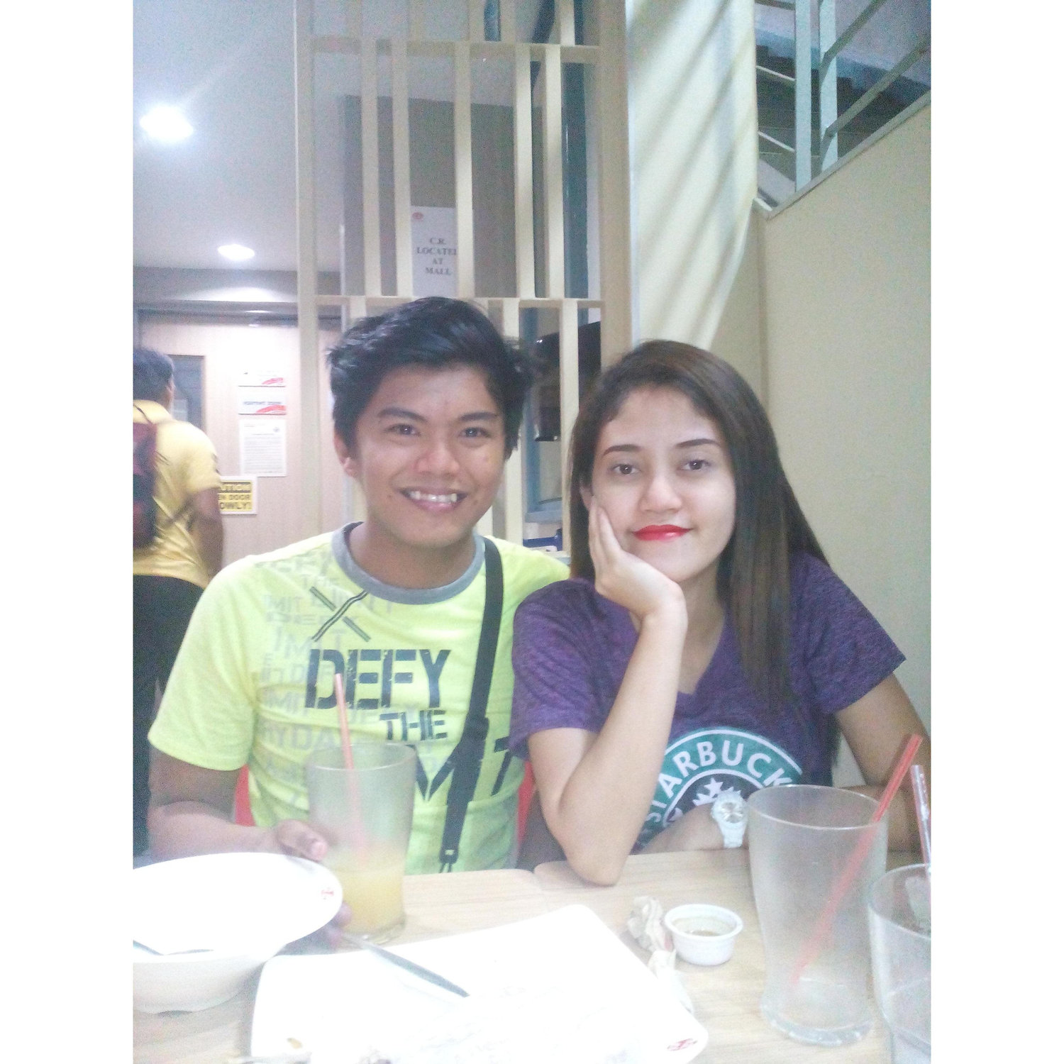 Our first date