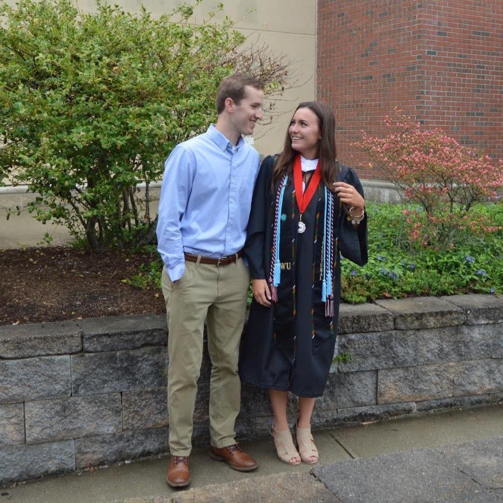 Sydney's undergrad Graduation at Roger William University