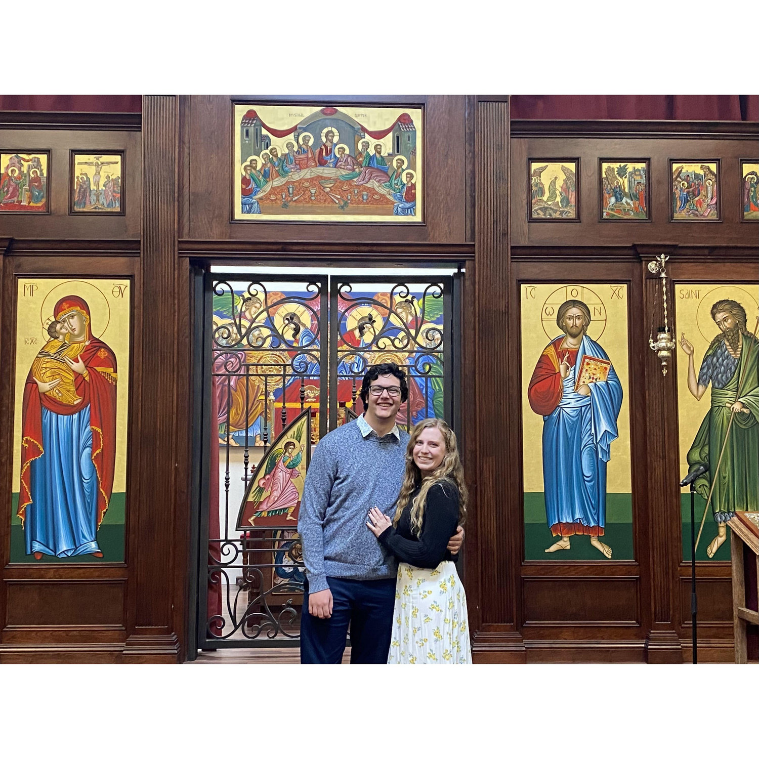 At our home church, Saint Simeon in Santa Clarita