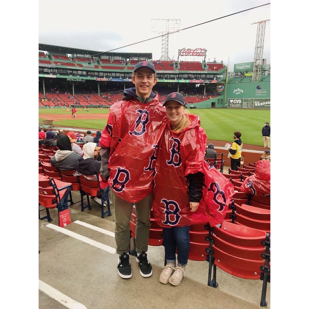 First Red Socks game together