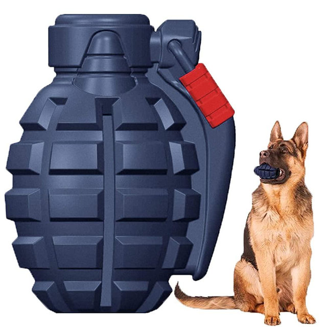 Dog Chew Toys for Aggressive Chewers Large Breed,Lifetime Replacement,Indestructible Interactive Treat Toys for Large Medium Small Dogs, Food Grade Tough Dog Toys,Fun to Chew,Chase and Fetch (Blue)