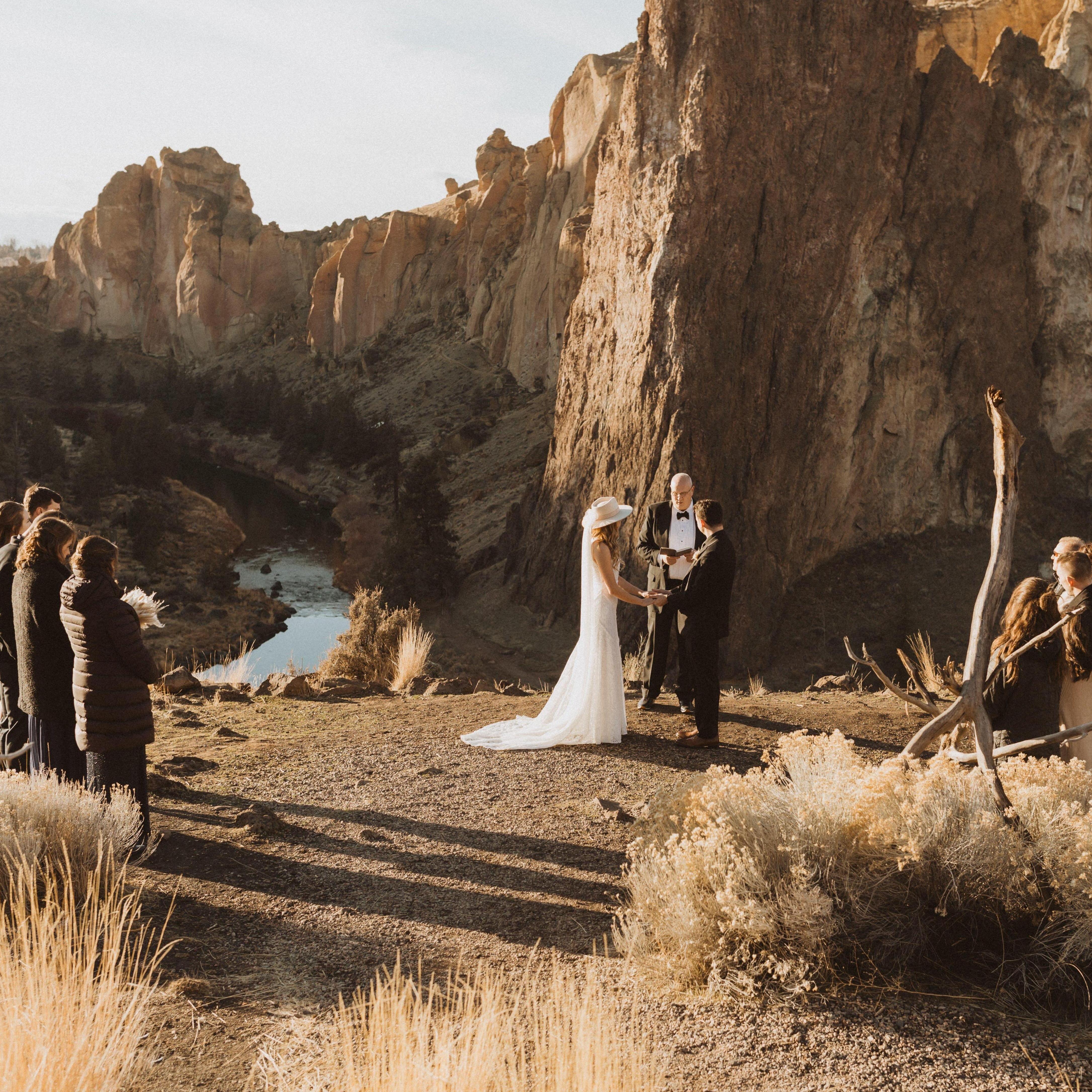 Our elopement at Smith Rock State Park