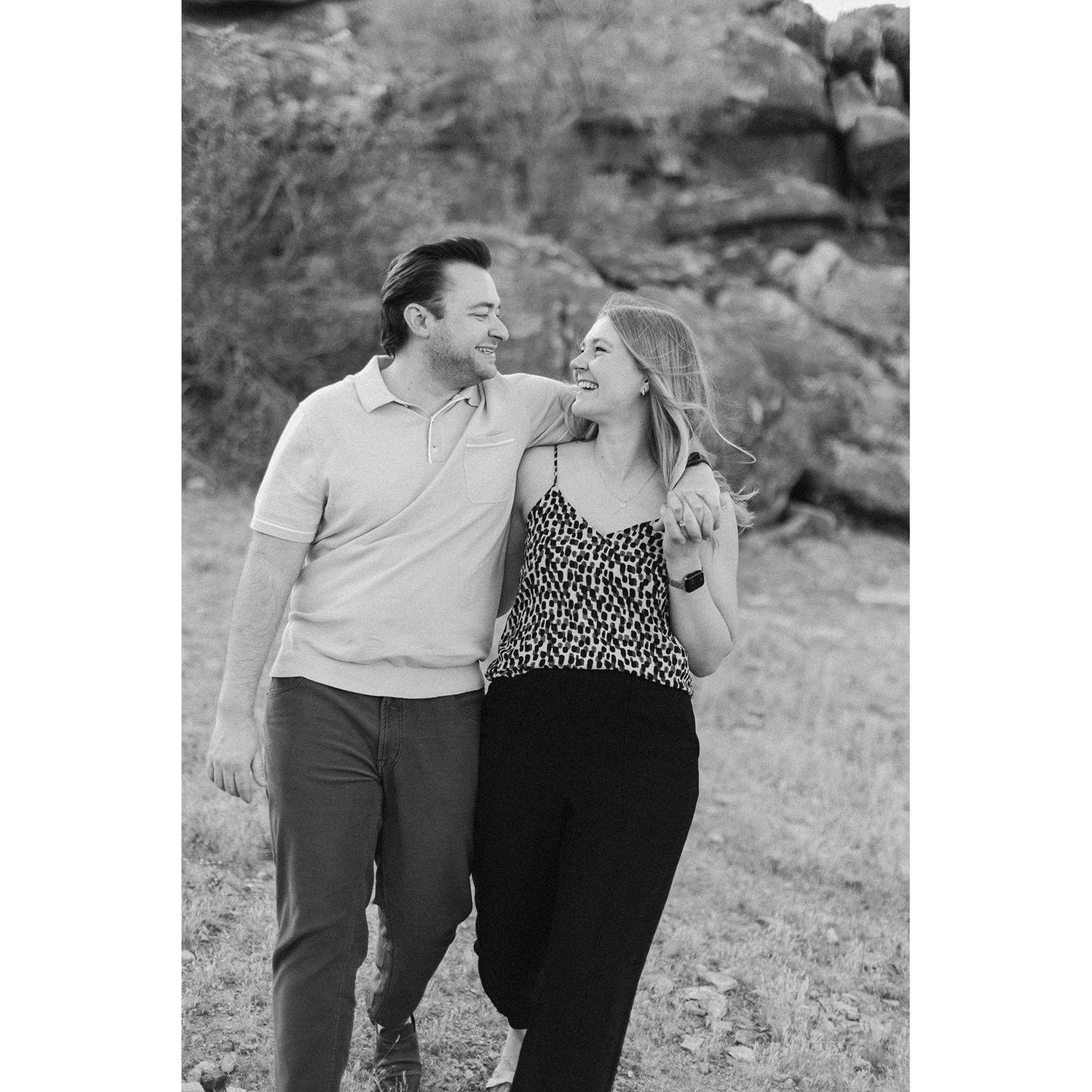 Engagement Photo Session at South Mountain in Phoenix, AZ