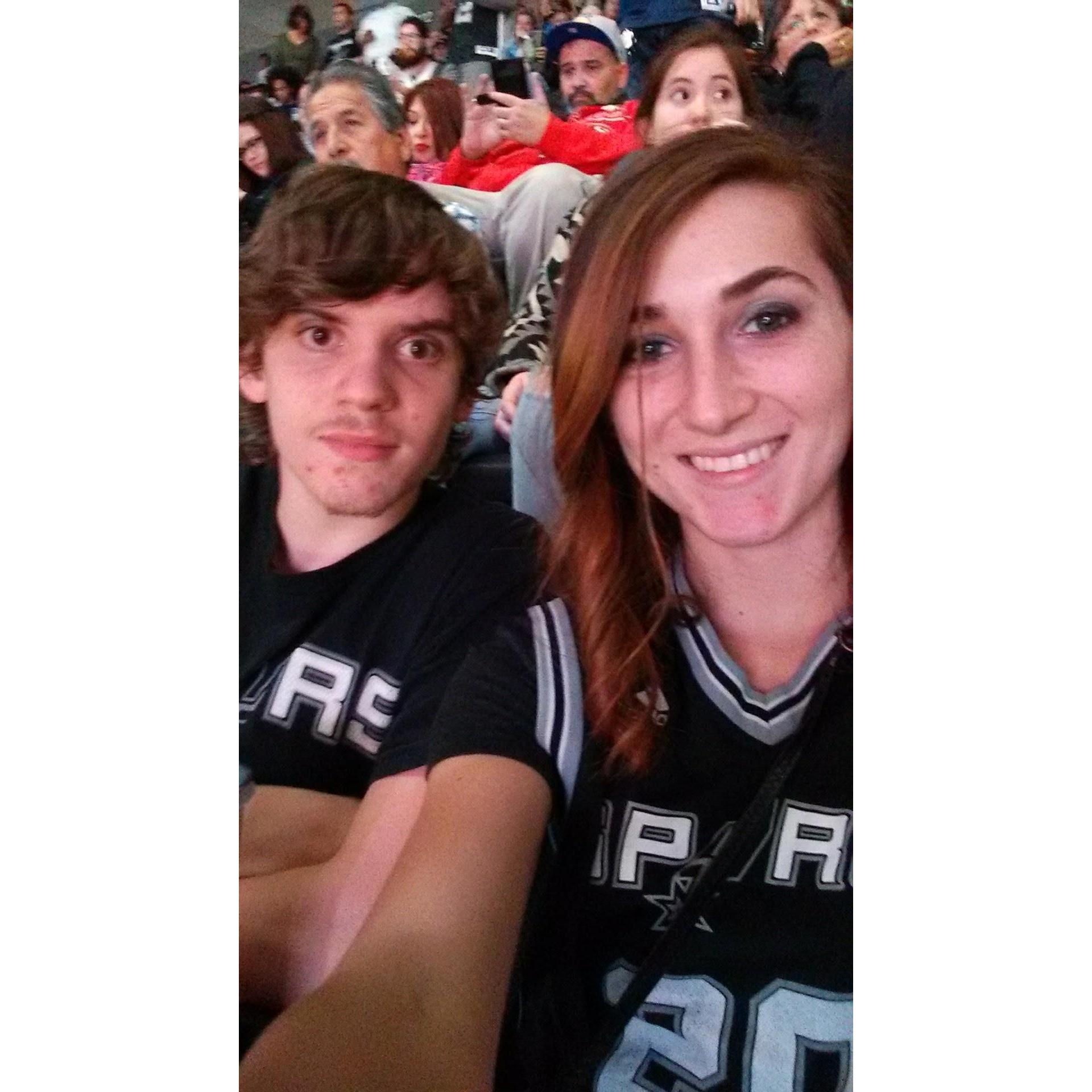 Spurs v. Cavaliers January 2016