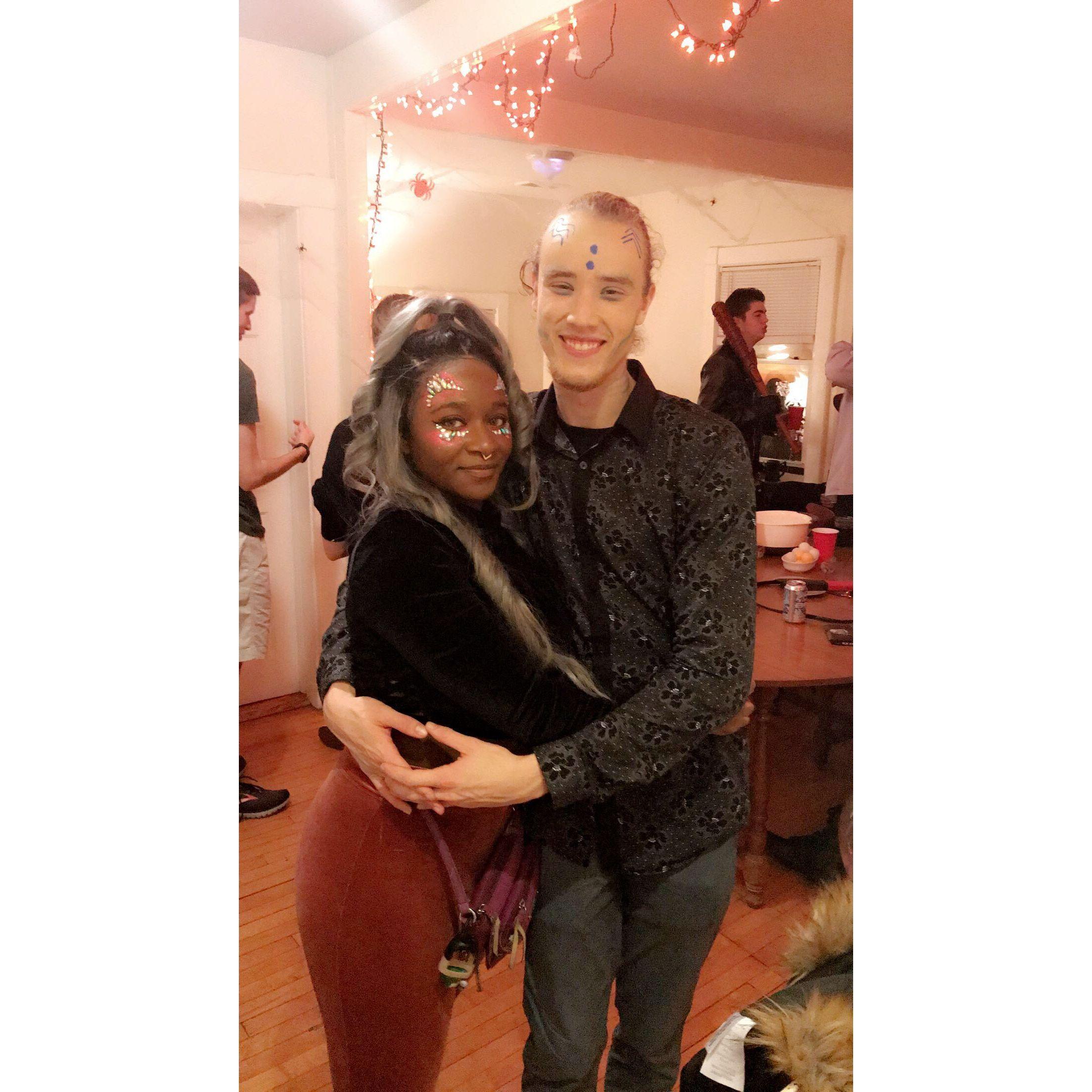 Lauren and Justin’s first Halloween